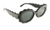 Lunettes de soleil ovales pour femmes - Vilma noir