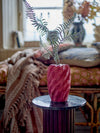 Vase Rowena, Rose, Grès