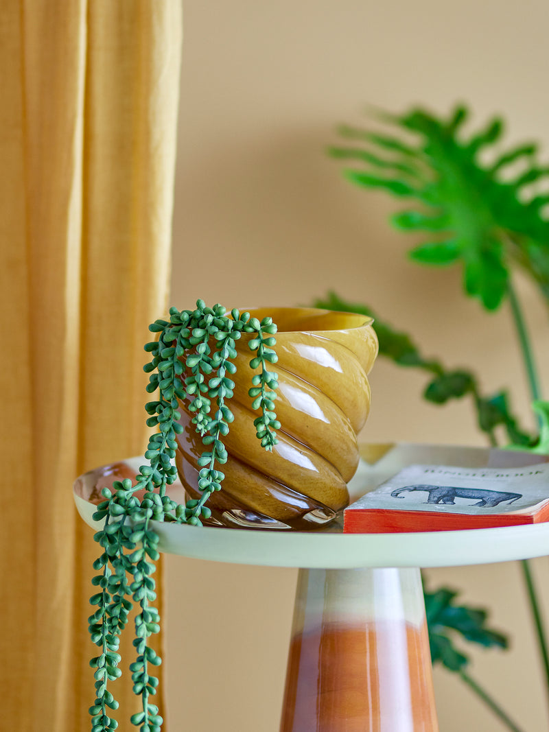 Vase Callo, Jaune, Verre