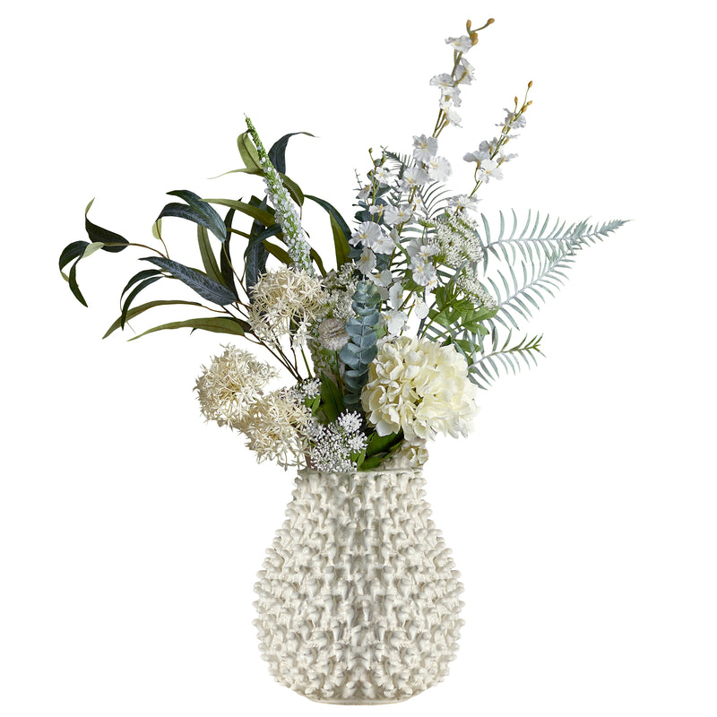 Bouquet Symphonie, Fleurs artificielles