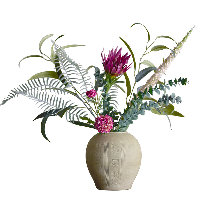 Bouquet Crown, Fleurs artificielles