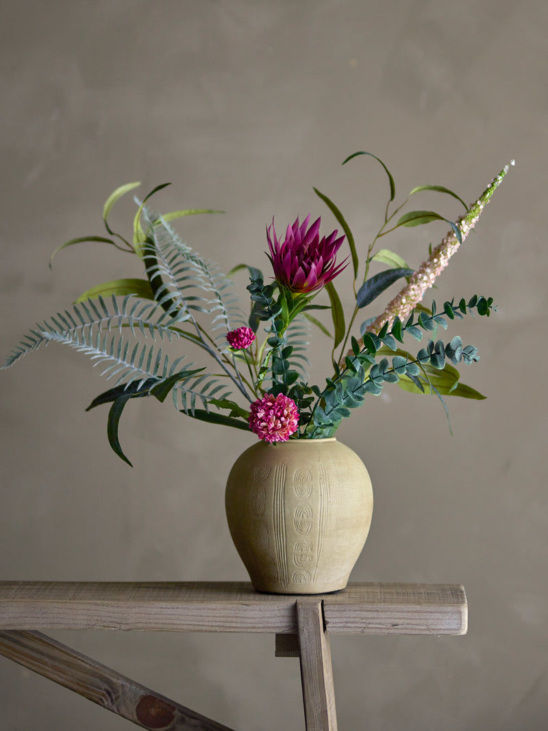 Bouquet Crown, Fleurs artificielles