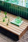 Verres à eau, set de 4, vert lime