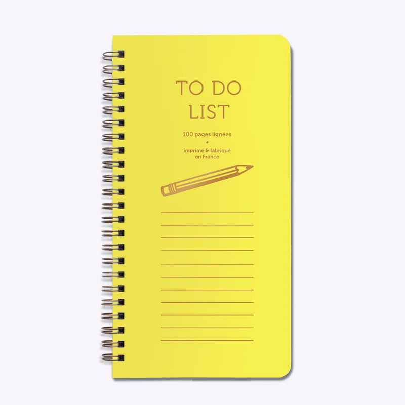 BLOC HAUT TO DO LIST - jaune