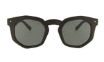 Lunettes de soleil hexagonales - Audrey Noir