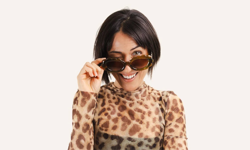Lunettes de soleil ovales pour femmes - Vilma Kiwi