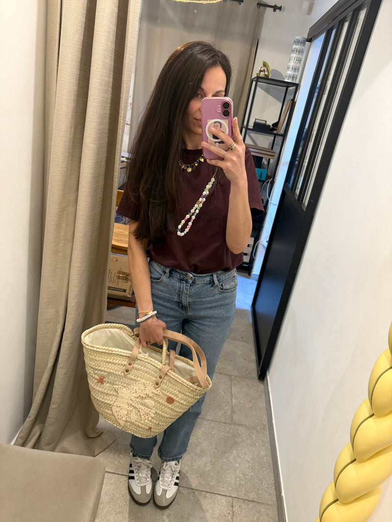 Panier Paloma - Rose