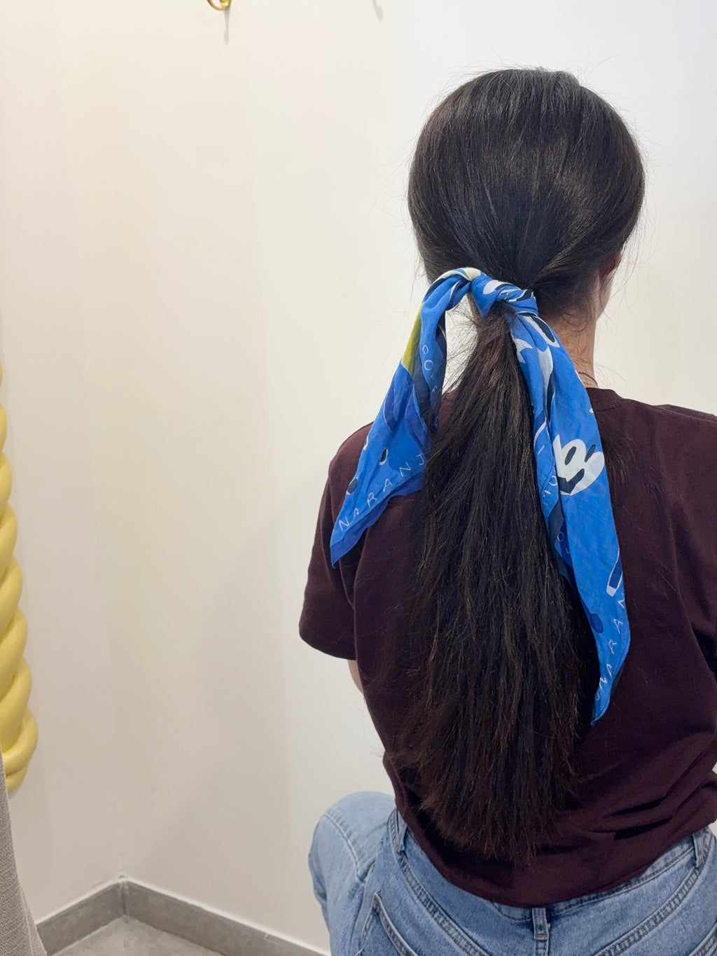Foulard Small Le Sud - Bleu