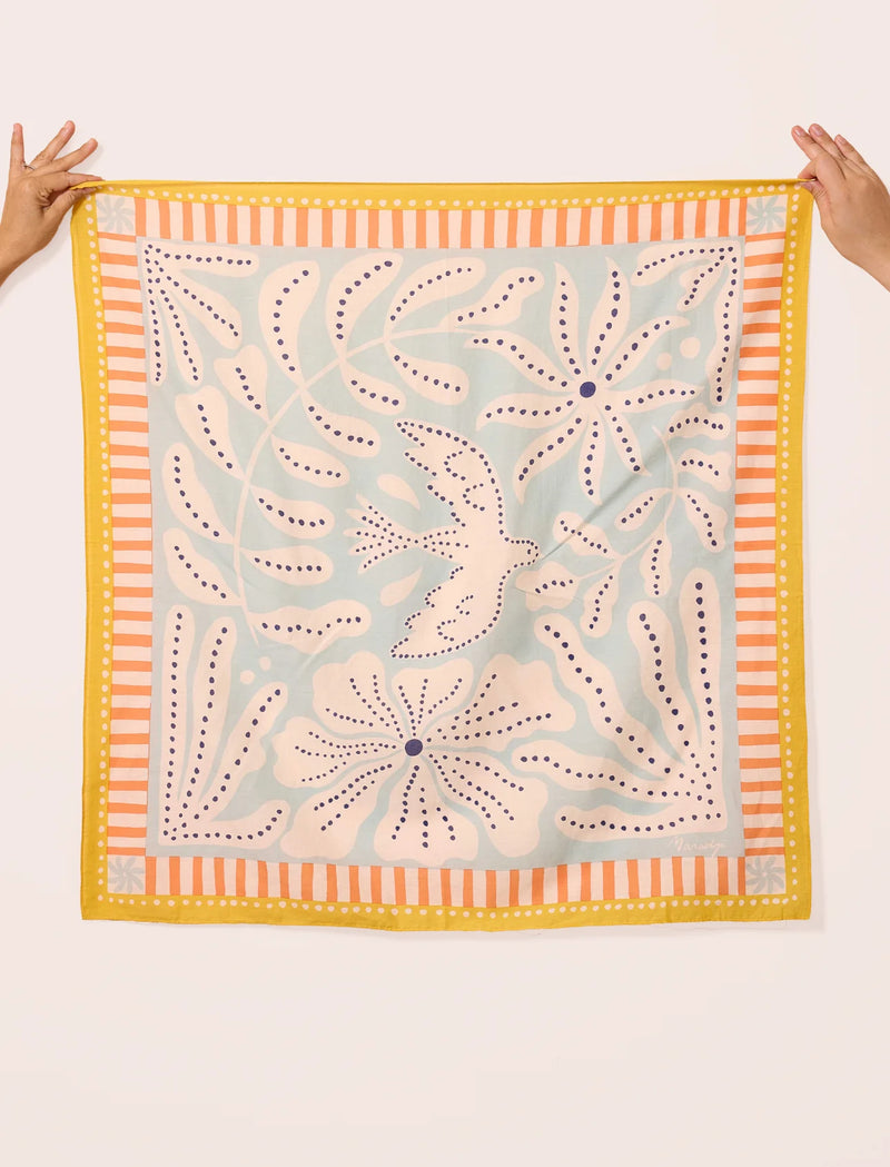Foulard Liberté - Bleu