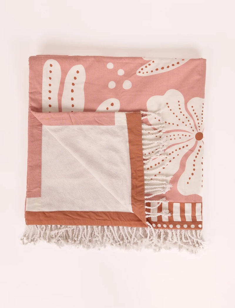 Fouta Colombe - Rose