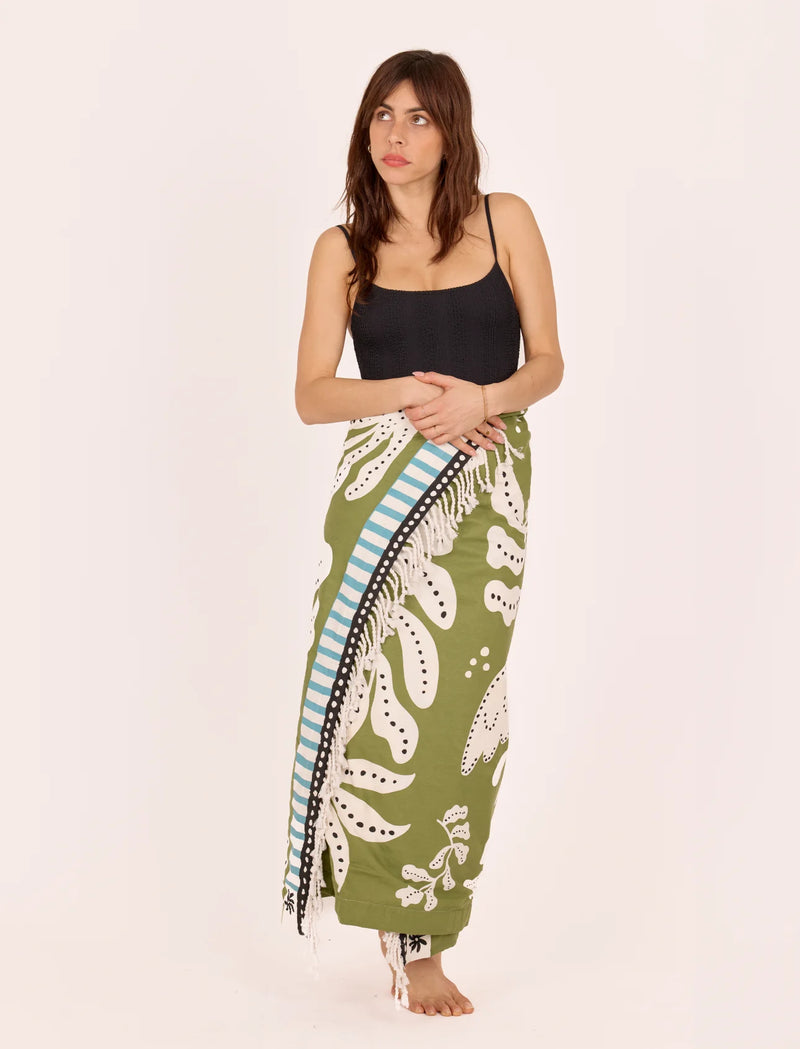 Fouta Colombe - Olive