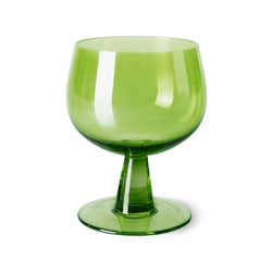 Verres à eau, set de 4, vert lime