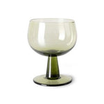 Verres à eau, set de 4, vert olive