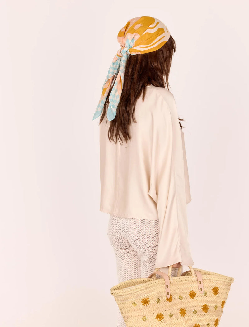 Foulard Solarium - Ocre