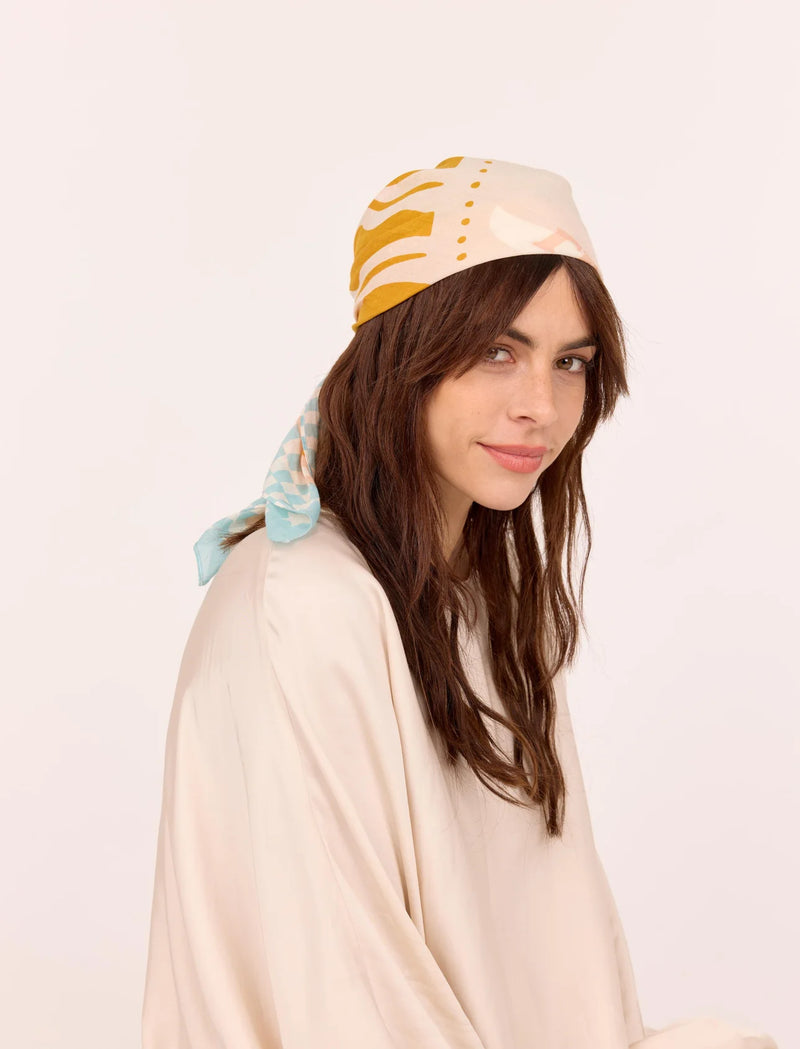 Foulard Solarium - Ocre